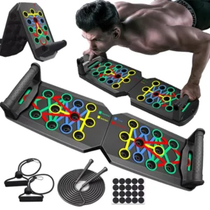 Push-Up Board Set – Portable Multifunctional Foldable Push-Up Bar System