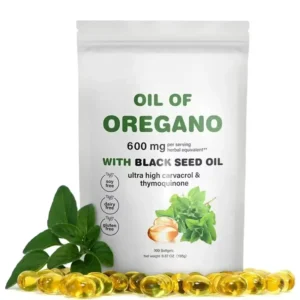 Oil Of Oregano with Black Seed Oil - – 300 Count Herbal Supplement