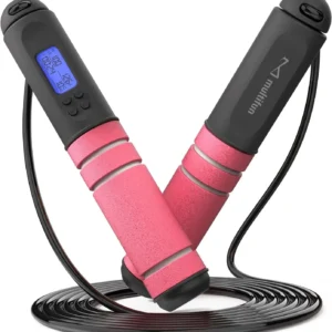 Smart Digital Jump Rope with Counter & Timer – Adjustable Fitness Skipping Rope