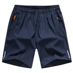 Summer Men Shorts Ice Silk Running Gym Sport Shorts