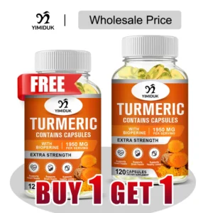 Turmeric Curcumin Supplement, for Potent Anti-Inflammatory & Joint Pain Relief