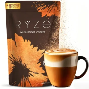 Organic Mushroom Coffee – Shiitake & Cordyceps Blend for Focus, Energy & Wellness
