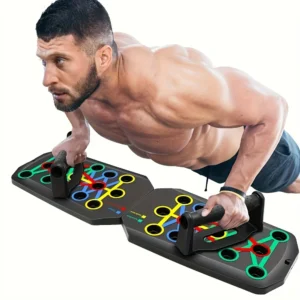 Adjustable Push-Up Board – Portable Home & Travel Fitness Training System