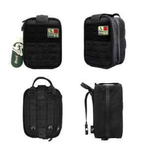 Medresq IFAK Trauma Kit - Tactical First Aid Wound Care Kit with Molle