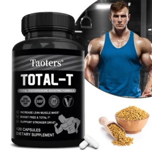 Supports Healthy Muscle Levels - Men's Supplement, Energy and Vitality Booster, Supports Strength and Endurance